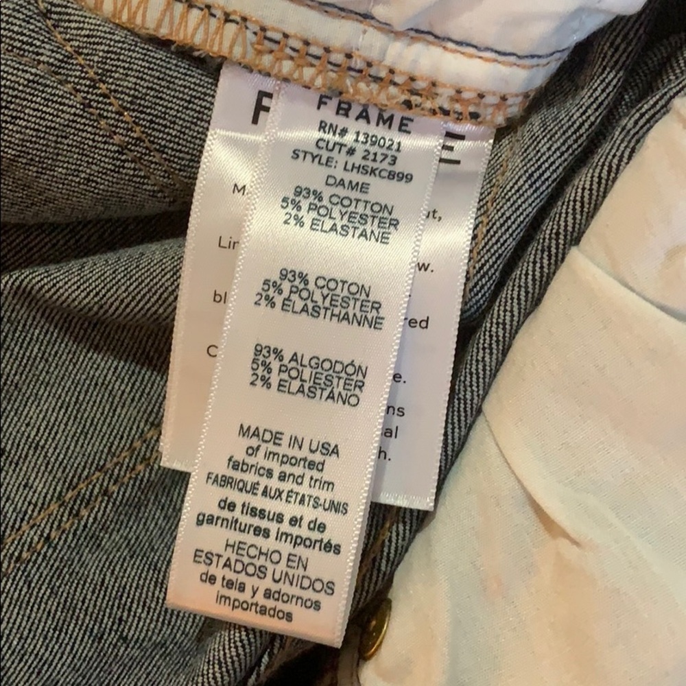 Frame Jeans Size 29 - Picture 4 of 4